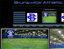 Tablet Screenshot of brunswickbatcage.com